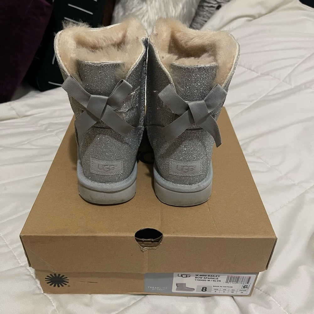 Glitter womens ugg creased on top good condition